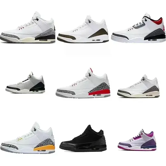 Jordan 3 [40+ styles] (boys and girls)